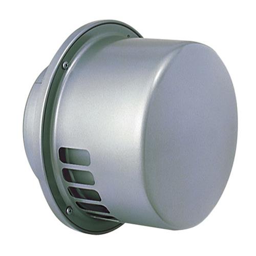 外壁用ステンレス製換気口 (レインキャップ (C)) キャップ型 防風雨用内管付 <RCX-S>