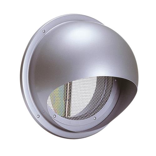 外壁用ステンレス製換気口 (セルフード (C)) 同芯金網型10メッシュ 防火ダンパー付 <SFND-S>