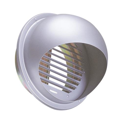 外壁用ステンレス製換気口 (セルフード (C)) 同芯ガラリ型 防火ダンパー付 <SFXD-S>