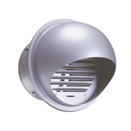 外壁用ステンレス製換気口 (逆風防止ダンパー付) セルフード 同芯ガラリ型 <SFXC-S>