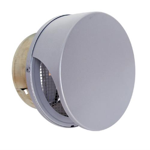 外壁用ステンレス製換気口 (薄型フラットフード) 金網型3メッシュ 薄型フード 防火ダンパー付 <SNUD-RSC>