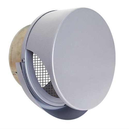 外壁用ステンレス製換気口 (薄型フラットフード) 金網型3メッシュ ワイド水切り付 薄型フード <SNU-RMS>