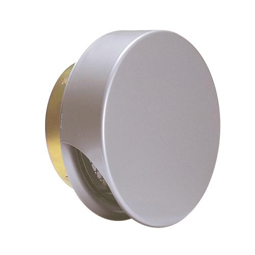 外壁用ステンレス製換気口 (薄型フラットフード) 金網型3メッシュ 薄型フード 防火ダンパー付 <SNUD-S>