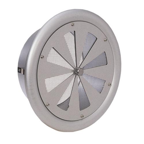 室内用換気口 アルミニウム製 防虫網付 スライド式 <SL>