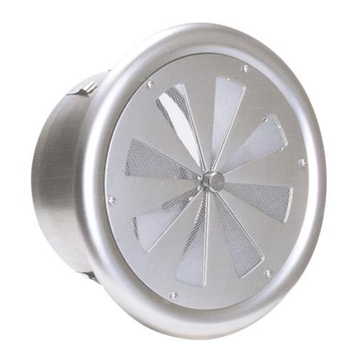 室内用換気口(ステンレス製レジスター) ステンレス製 防虫網付 スライド式 防火ダンパー付 <SLD-S>