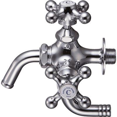 万能二口横水栓 ＜JF12Y＞