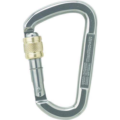 ALPIN カラビナ D ASYMMステンレス スクリューロック 線径14.0 シルバー TN11AK-I