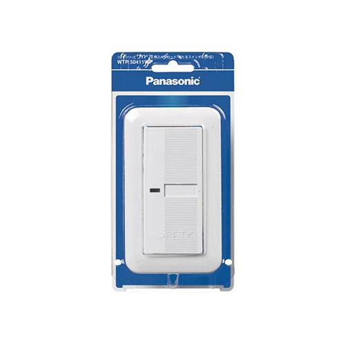 コスモシリーズワイド21 埋込パイロット・ほたるスイッチB(片切)(プレート付)(ホワイト) <WTP50411WP>