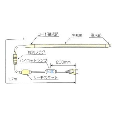 パイロットランプ付きレギュラーヒータ <L-RHR>