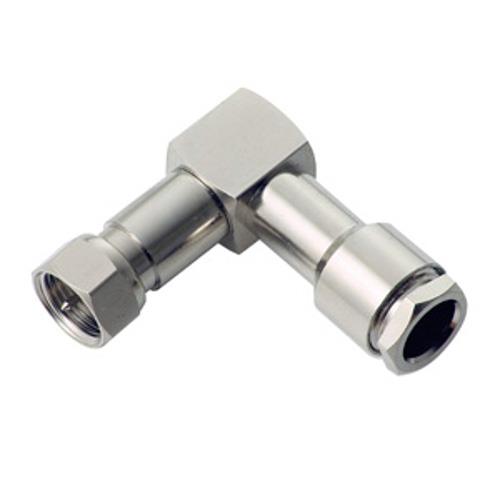 同軸L型コネクター(圧着レスタイプ) <LFCN>