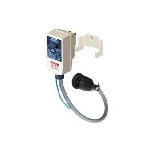 漏電保護プラグ(OC付)10A(15mA) <GRPD11015BC>