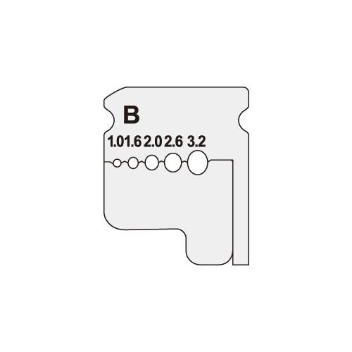 ワイヤーストリッパー 替刃 <DB-132KP>