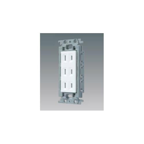 トリプルコンセント(絶縁枠付) <WTF13034>