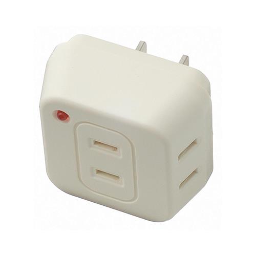 雷サージ付トリプルタップ3個口 <Y02TK300>