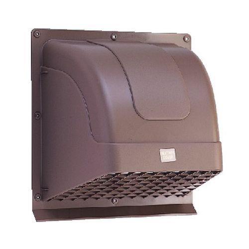 ウェザーカバー 格子付 ブラウン 25cm <WK>