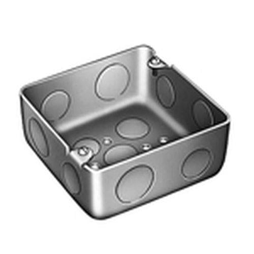 中型四角アウトレットボックス浅型 <DS>