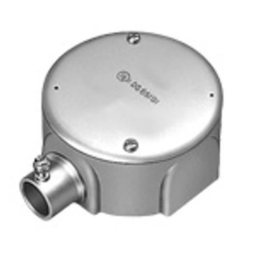 ねじなし丸型露出ボックス 1方出 <DSK>