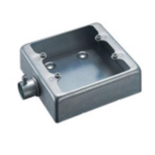 ねじなし露出スイッチボックス 2個用1方出 <DSK>