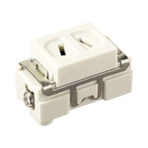 機器用DC用ハ型コンセント ミルキーホワイト <WCH1480W>