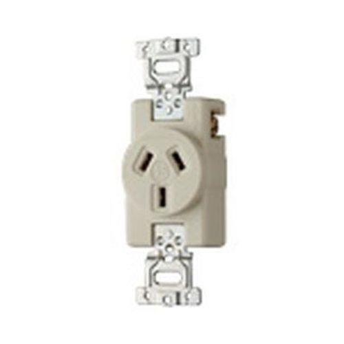 埋込コンセント(3P)ミルキーホワイト <WFWK>