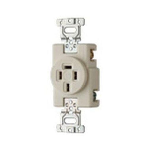 埋込コンセント(接地3P)ミルキーホワイト <WFWK>