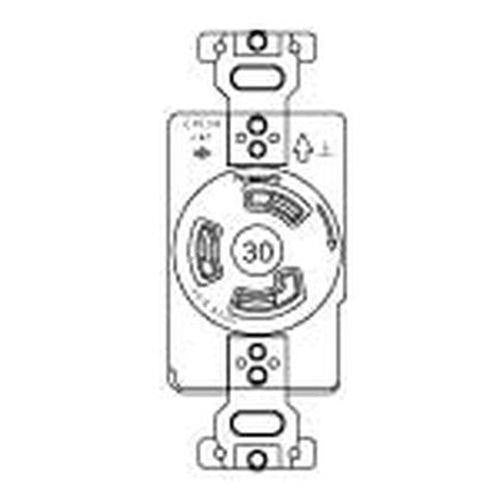 引掛埋込コンセント(3P)ミルキーホワイト <WF2331W>