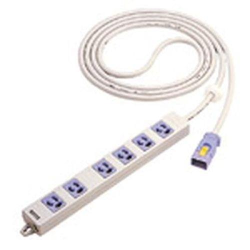 ハーネス用OAタップ抜止(電源表示ランプ付)3m(パープル) <WFA66367V>