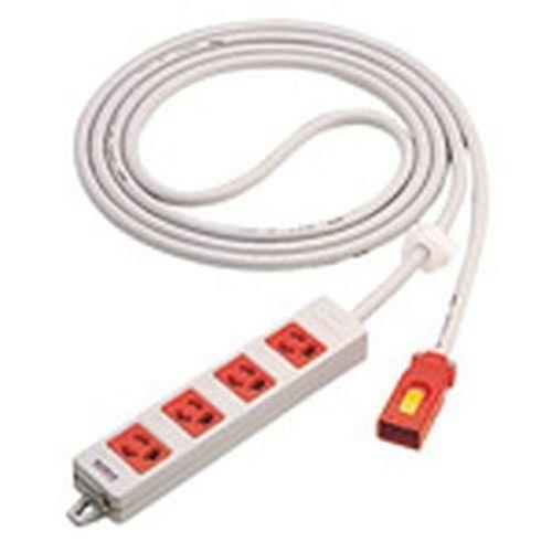 ハーネス用OAタップ抜止(電源表示ランプ付)5m(レッド) <WFA66547R>