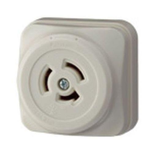 引掛露出コンセント(3P)ミルキーホワイト <WK2320W>