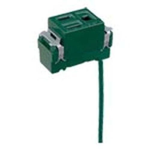 埋込接地コンセント(緑) <WN1101G1>