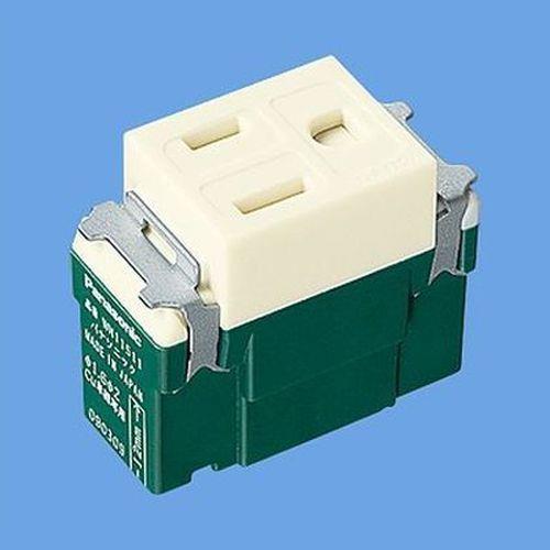 フルカラー 埋込扉付接地コンセント <WN11511>