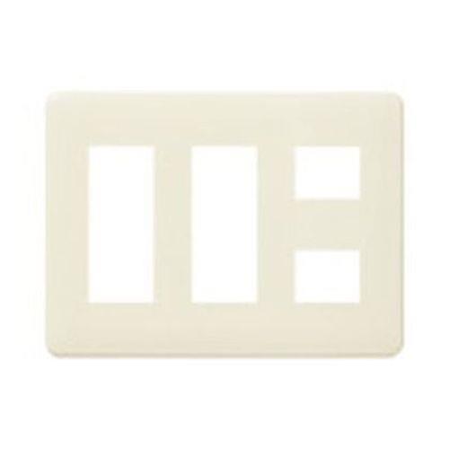 フルカラー簡易耐火用モダンプレート8個用(ミルキーホワイト) <WN6708W>