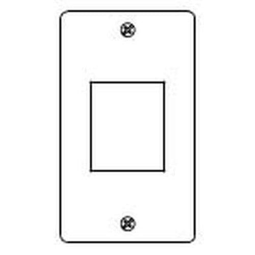 フルカラー新金属角型コンセントプレート <WN7521>