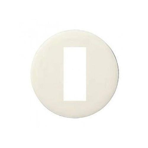 フルカラーモダン大丸型天井用プレート3コ用(ミルキーホワイト) <WN8013W>