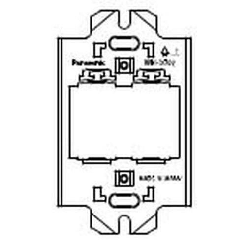 フルカラーホテル新金属丸型プレート用取付枠2コ用 <WNH3702>