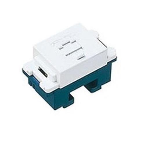 埋込テレホンモジュラジャック(チョコ) <WNT15629A011>