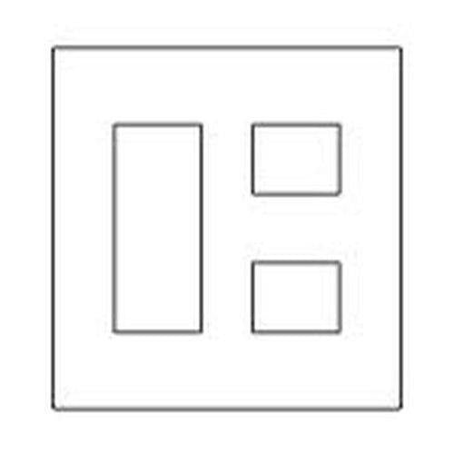 コスモシリーズコンセントプレート <WTF8005>