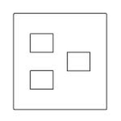 コスモシリーズコンセントプレート <WTF8073>