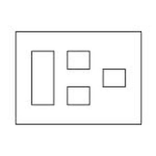 コスモシリーズコンセントプレート <WTF8086>