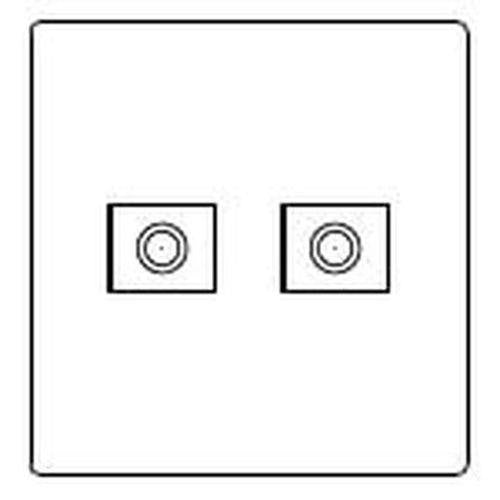 コスモシリーズ新金属電話線プレート2型 <WTF9282>