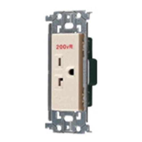 アドバンスシリーズ15A・20A兼用埋込接地コンセント <WTL19223>