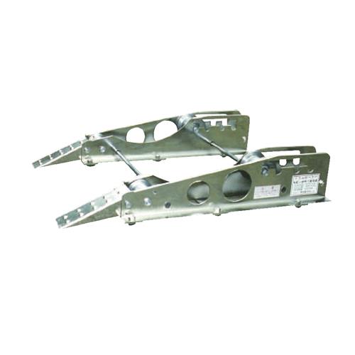 ケーブルドラムローラー 飛び出し防止装置付 <KDR-1200-SET>