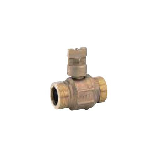 青銅製ボール止水栓乙型BCハンドル(両平行おねじ) ＜WSB-GGA＞