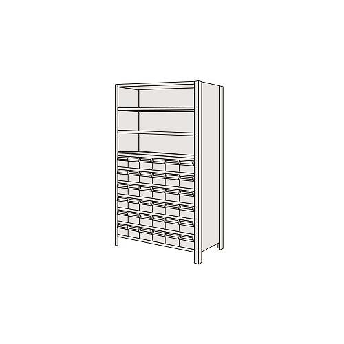 物品棚LEK型樹脂ボックス <LWEK1110-36T>