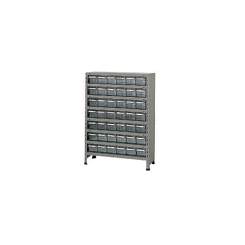 物品棚LEK型樹脂ボックス ＜LEK8128-42T＞