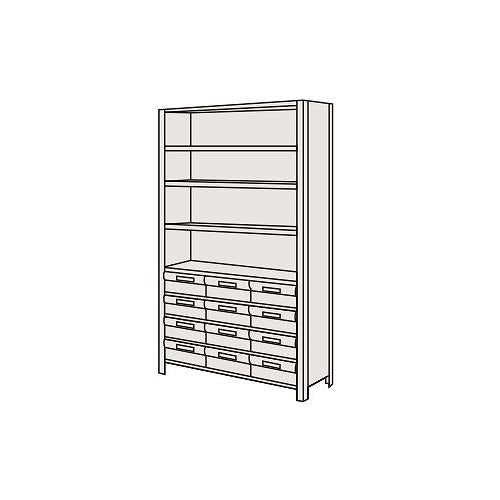 物品棚LEK型樹脂ボックス <LEK1129-12T>