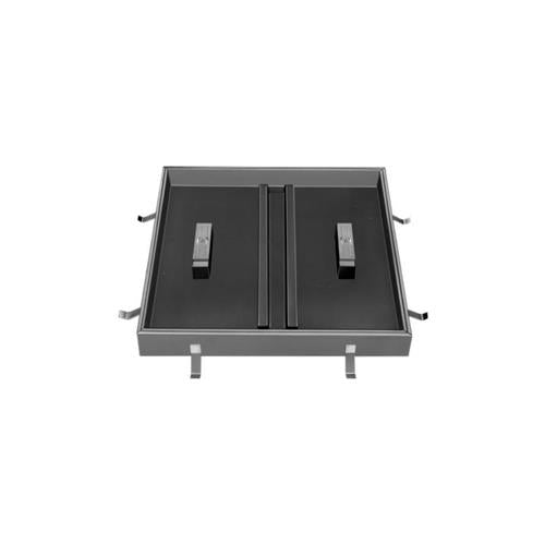 充填用ステンレス目地フロアーハッチ(鍵付) <FH-8L>