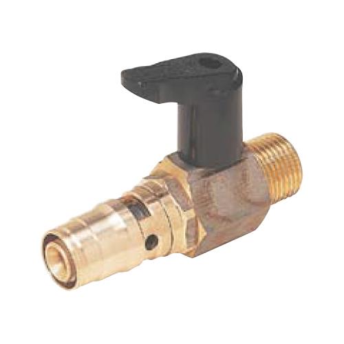 バルブ付アダプター おねじ 逆止弁無し <SOV-13A-15>