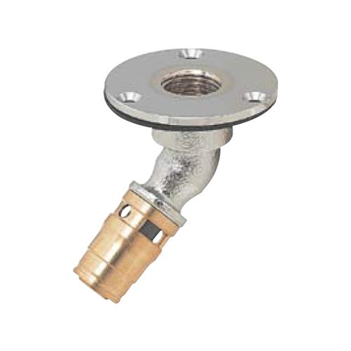 座付曲がりアダプター メッキタイプ Sタイプ継手 <SZL-13A-15T>