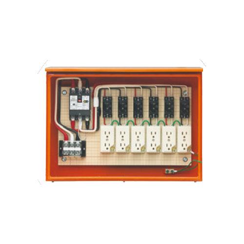 屋外電力用仮設キャビネットボックス <35AS-6C4TB>